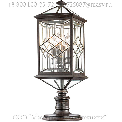 880380 Oxfordshire 30" Outdoor Adjustable Pier/Post Mount уличный светильник, Fine Art Lamps