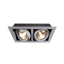 850055 Deko light Cardan встраиваемый потолочный светильник серебристый матовый