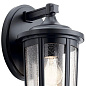 Fairfield 14.5" 1 Light Wall Light Black уличный настенный светильник 49893BK Kichler