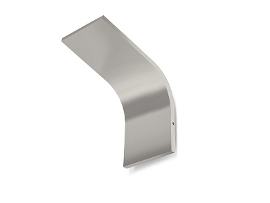 настенный светильник с волнообразным алюминиевым корпусом