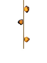 Подвесной светильник Bocci 57.3 короткая потолочная версия (серый, 3 шт, короткая потолочная версия)