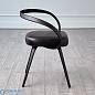 All Leather Chair-Black Global Views кресло