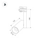 027486 Arlight Светильник SP-POLO-TRACK-PIPE-R65-8W Day4000 (WH-WH, 40 deg) — фото 1