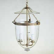 CL0304.BR.SE Glass Globe Lantern, Brass, Large, Etched Grapes, Brass