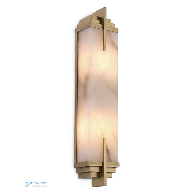 настенный бра с вытянутым вертикальным корпусом и мягким светом