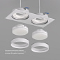 Встраиваемый точечный светильник Denkirs Flat DK2092-WH — фото 2