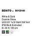 9112141 BENITO Novaluce светильник LED E27 1x12W 230V IP20