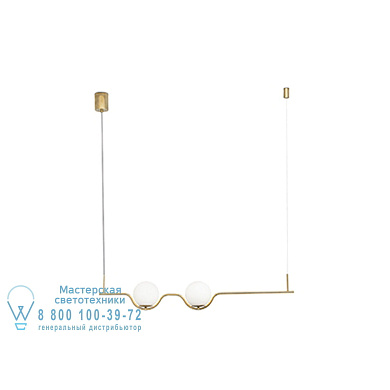 29691 LE VITA Gold pendant lamp подвесной светильник Faro barcelona