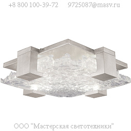 895440-21 Terra 16.75" Square Flush Mount встраиваемый светильник, Fine Art Lamps