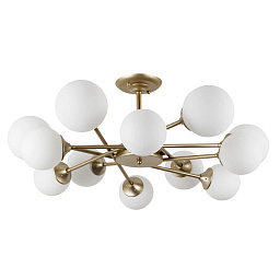 A2703PL-12SG Arte Lamp MARCO потолочная люстра с двенадцатью стеклянными плафонами