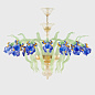 Потолочный светильник Sogni Di Cristallo Ceiling Lamp Iris — фото 3