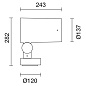 EI67 Palco InOut iGuzzini Spotlight with base - Warm White Led - integrated electronic control gear - Spot optic — фото 1
