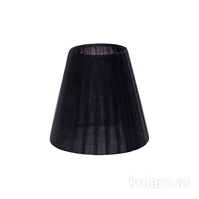 Kolarz SHADE 5000.E14.S01.or.Bk organza черный ø14cm высота 13cm e14