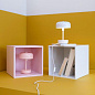 Haipot pink LED rechargeable table lamp Dyberg Larsen настольная лампа 7204