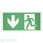 240009 SLV PICTOGRAM FOILS for P-LIGHT emergency exit light пиктограмма — фото 1