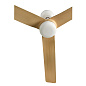 33816-20 Faro PUNT LED White/light wood ceiling fan with DC motor люстра-вентилятор белый — фото 1