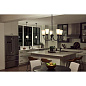Erma 24" 5 Light Chandelier Black люстра 52443BK Kichler — фото 1