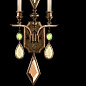 718150-1 Encased Gems 29" Sconce бра, Fine Art Lamps