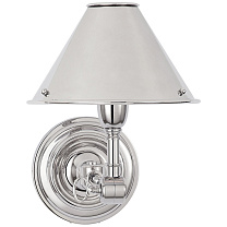 Anette Single Sconce полированный никель