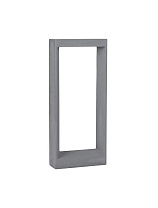 Gray Cement Glass Diffuser LED 8 Watt 380Lm 3000K 120-230V IP65 L: 28 W: 10 H: 65 cm