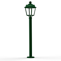 Place des Vosges 1 Évolution N° 9; Clear PMMA E27 60W; Fir green