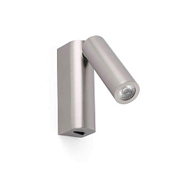 68499 Faro Barcelona ROB настенный светильник никелевый с LED подсветкой