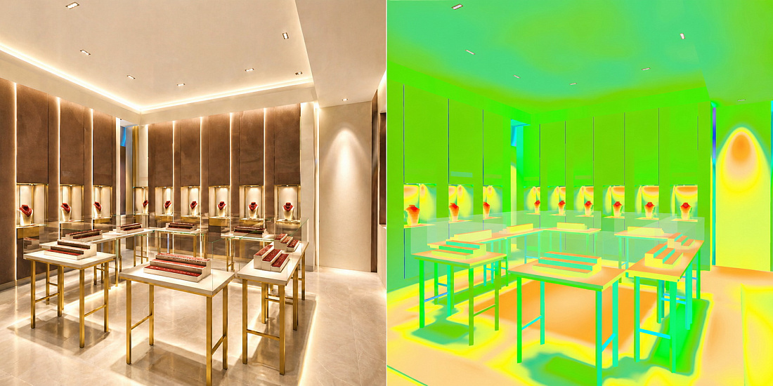 Светотехнический расчет магазин — фото 3