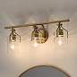 Everett 34" 3 Light Vanity Light Natural Brass настенный светильник 55079NBR Kichler