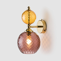 Pop Petite Wall Light IP44 янтарный-чайный