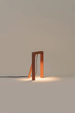 Настольная лампа Milan Iluminacion Tempe 28, медный металлик