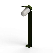 Sherlock N° 2; Frosted glass E27 42W; Fern green