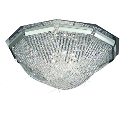 0324.18+3LED.5.KpT Kolarz Cascade потолочный светильник с хрустальными подвесками