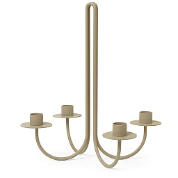 1104266338 Ferm Living Sway многорожковый настольный канделябр с изогнутыми держателями