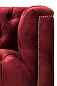 110195 Chair Paolo essex red кресло Eichholtz