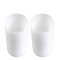 110884 Artificial Candle deep ø 10 x H. 21 cm set of 2 свеча Eichholtz