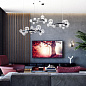 4818/14 Odeon Light Tovi подвесной светильник, 40Вт, черный — фото 4