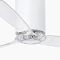 32039WW Faro MINI TUBE FAN потолочный вентилятор Ø1280 3 лопасти белый без света — фото 2