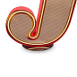Графический светильник DelightFULL Letter J — фото 4