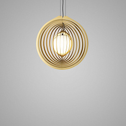 SOIREE RC 56 E27 OPAL FG Delta Light SOIREE подвесной светильник цвета фламандское золото