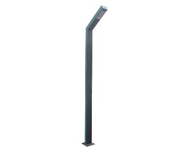 Парковый светильник Kink Light Рагги с зеленой подсветкой 09202-F(220V),16(07)