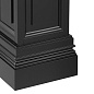 111080 Column Salvatore waxed black finish 120cm колонна Eichholtz