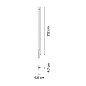 599511/11_10 Vibia Spa 212 см - 5995 настенный светильник — фото 1