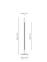SOLID OUTDOOR F B 180 CORTEN; SOLID OUTDOOR F B 180 BLACK LED 15W 24V 1050lm 2700K CRI≥90 230V; SOLID OUTDOOR F B 180 DESERT GREY