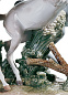 1001420 Lladro Born Free фарфоровая композиция скачущих лошадей — фото 4