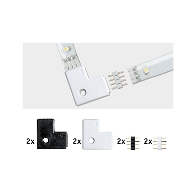 70599 YourLED Edge-Connector Коннектор Paulmann