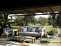 Gervasoni Outdoor 4-местный садовый диван из ткани Gervasoni