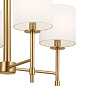 Ali 20" 4 Light Chandelier Brushed Natural Brass люстра 52504BNB Kichler — фото 8