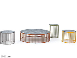 Caulfield outdoor Уличный столик Minotti