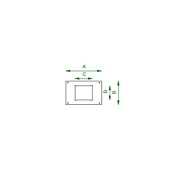 10420330 Modular Accessories гипсовый корпус для потолочного светильника
