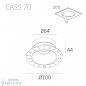 CASS (2024) Faldi встраиваемый потолочный светильник